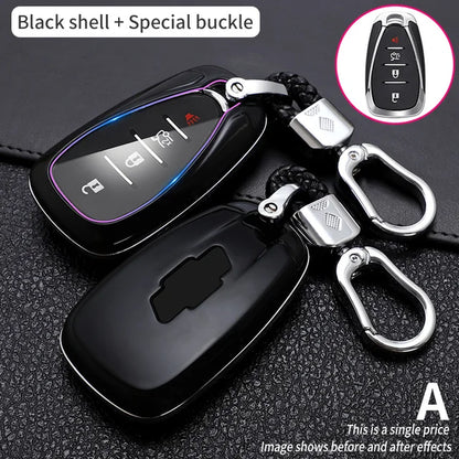 ABS Car Key Case Cover for Chevrolet Chevy Malibu Camaro Cruze Traverse Spark Equinox Sonic Volt Bolt Smart Key Protective Shell