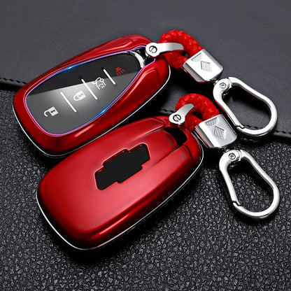 ABS Car Key Case Cover for Chevrolet Chevy Malibu Camaro Cruze Traverse Spark Equinox Sonic Volt Bolt Smart Key Protective Shell