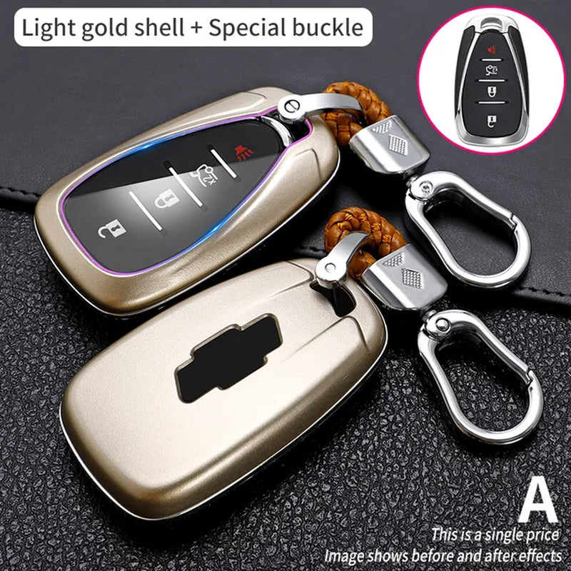 ABS Car Key Case Cover for Chevrolet Chevy Malibu Camaro Cruze Traverse Spark Equinox Sonic Volt Bolt Smart Key Protective Shell