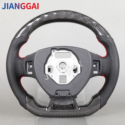 LED Flash Display Carbon Fiber Racing Car Steering Wheel Kit For Chevrolet Camaro 2014-2018 Corvette C7 Chevy ss