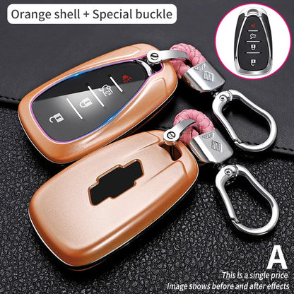 ABS Car Key Case Cover for Chevrolet Chevy Malibu Camaro Cruze Traverse Spark Equinox Sonic Volt Bolt Smart Key Protective Shell