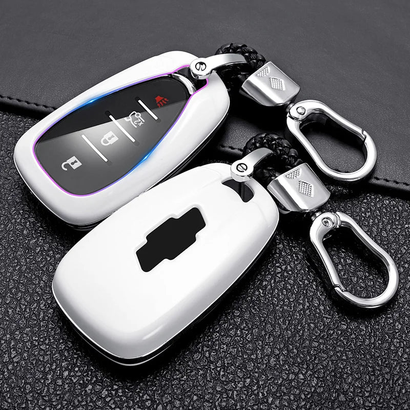 ABS Car Key Case Cover for Chevrolet Chevy Malibu Camaro Cruze Traverse Spark Equinox Sonic Volt Bolt Smart Key Protective Shell