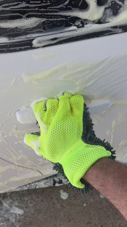 Car washing gloves